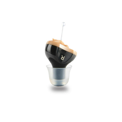 Audífono Invisible Inalámbrico Q10 - Amplificador de Sonido Ajustable para Adultos Mayores