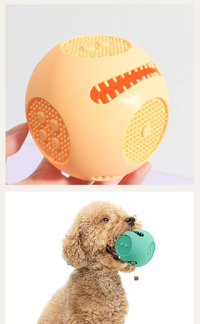 Pelota Interactiva para Perros y Gatos - Juguete Dispensador de Comida con Silicona Segura - Image 12