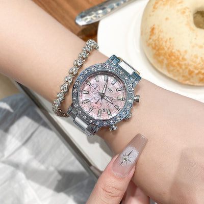 Reloj de Cuarzo Fritilaria Luminoso Resistente al Agua para Mujer - Image 3