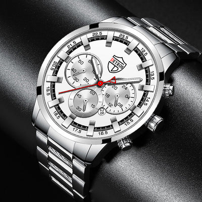 Reloj de Cuarzo Luminoso para Hombre - Elegancia Empresarial - Image 36