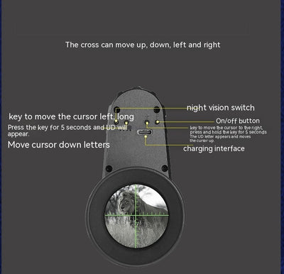 Monocular de Visión Nocturna Infrarrojo Montable en Cabeza - Image 7