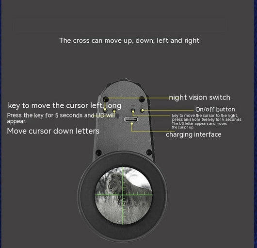 Monocular de Visión Nocturna Infrarrojo Montable en Cabeza - Image 7