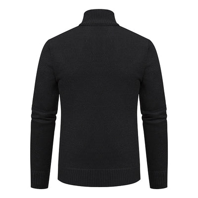 Suéter Cardigan con Cuello Alzado para Hombre - Image 18
