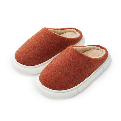 Pantuflas de Algodón para Mujer Invierno Ultra Suaves Suela Gruesa Cálidas Antideslizantes Parejas - Image 12