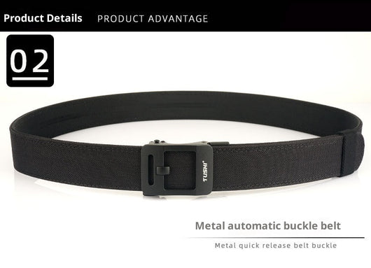 Cinturón Automático de Doble Capa para Hombre - Image 10