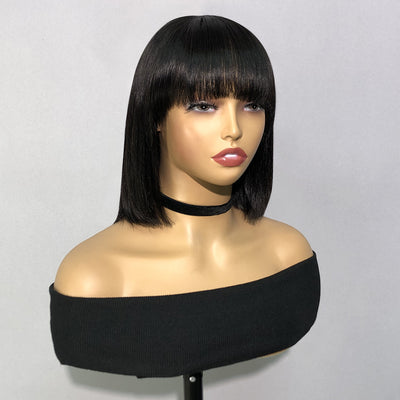 Peluca de Cabello Humano sin Adhesivo HD - Image 6