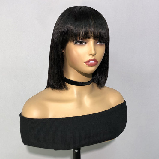 Peluca de Cabello Humano sin Adhesivo HD - Image 6