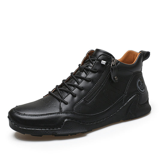 Zapatos Deportivos de Cuero para Hombre Talla Grande - Image 8
