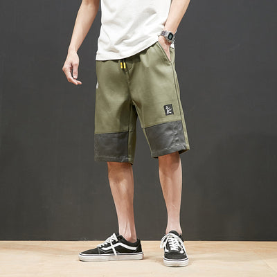 Pantalones Casuales de Algodón para Hombre Cinco Bolsillos Color Sólido - Image 6