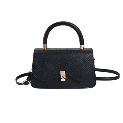 Bolso Bandolera con Patrón de Piel de Serpiente - Image 10