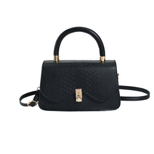 Bolso Bandolera con Patrón de Piel de Serpiente - Image 10