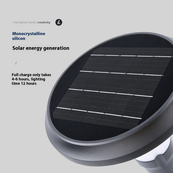 Lámpara Solar LED para Patio y Jardín