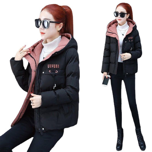 Abrigo de Plumón y Algodón para Invierno - Chaqueta Suelta y Cálida para Mujer - Image 5