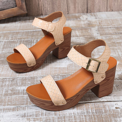 Sandalias de Tacón Alto con Tira y Punta Abierta - Image 12