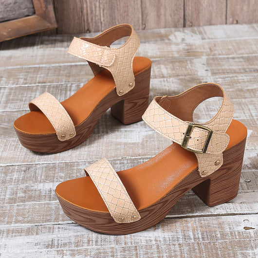Sandalias de Tacón Alto con Tira y Punta Abierta - Image 12