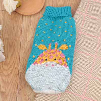 Suéter para Gato Multicolor con Cuello Solapa - Diseño Casual - Image 27
