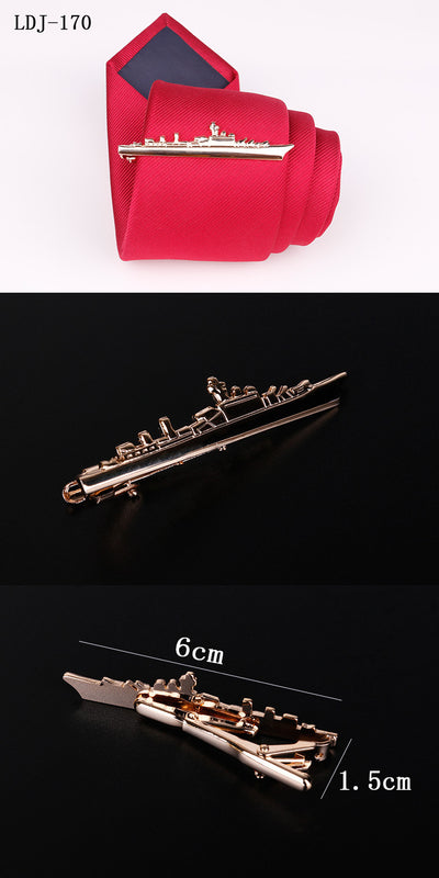 Pasador de Corbata de Estilo Caricatura en Metal para Hombre - Image 20