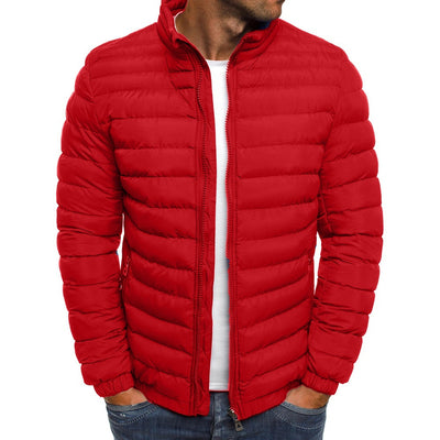 Abrigo Acolchado Impermeable para Hombre - Chaqueta Térmica de Algodón con Bolsillos - Image 22