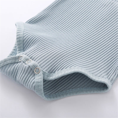Conjunto Mameluco Infantil Manga Larga Color Liso - Image 19