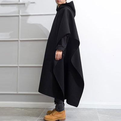 Abrigo Capucha Hombre Streetwear Punk Oversize - Image 2
