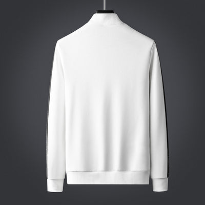 Suéter Cardigan Blanco con Cierre - Abrigo Elegante - Image 10