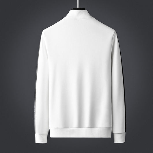 Suéter Cardigan Blanco con Cierre - Abrigo Elegante - Image 10