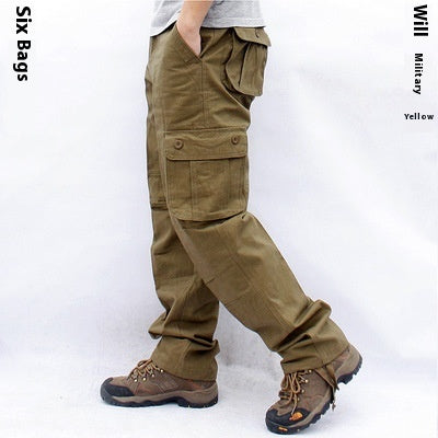 Pantalones de Trabajo Multibolsillos Uniforme Profesional Hombre - Image 4