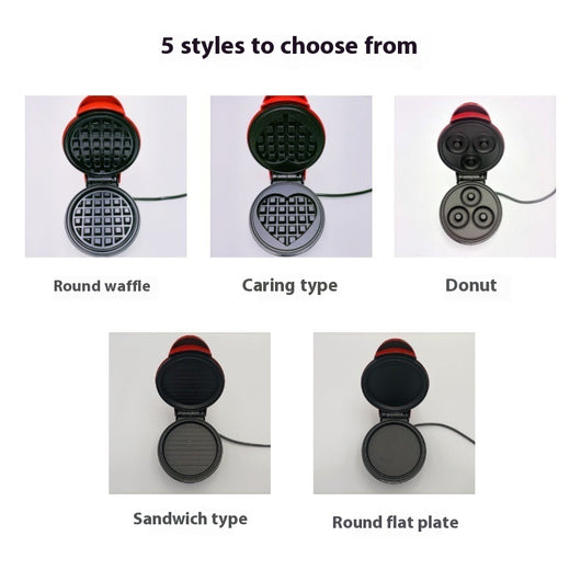 Máquina Multifuncional para Desayunos - Gofres, Panqueques, Sándwiches y Pasteles - Image 8