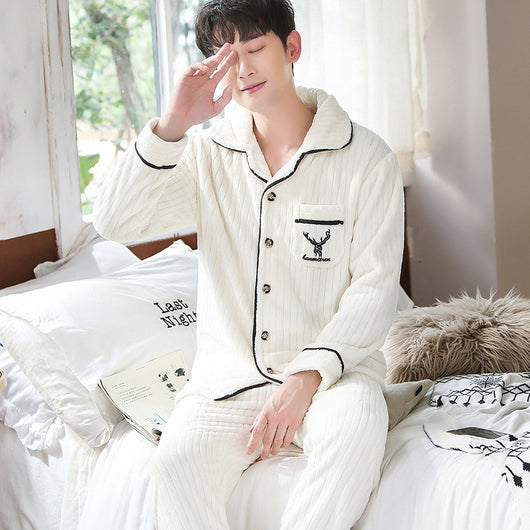 Pijama Térmico Grueso para Hombre - Franela Abrigadora - Image 11