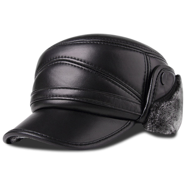Gorro de Invierno Grueso con Protección de Oídos para Hombre