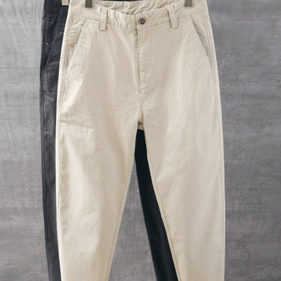 Pantalones Casuales Slim Fit Ligeros para Hombre - Perfectos para Verano - Image 2