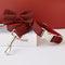 Accesorios de Algodón a Cuadros Rojo y Negro con Herrajes