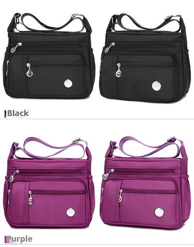 Bolso Bandolera de Nylon Ligero para Mujer - Image 12