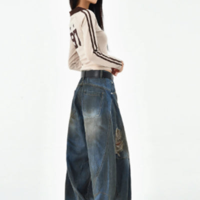Jeans Rotos Vintage Lavado Americano Premium para Mujer - Image 7