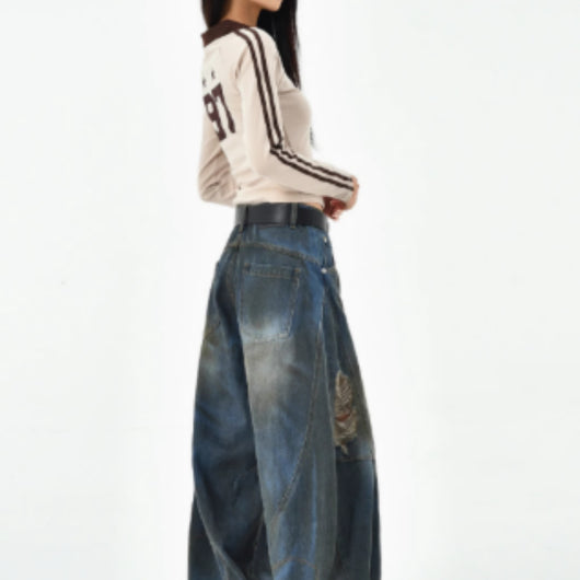 Jeans Rotos Vintage Lavado Americano Premium para Mujer - Image 7