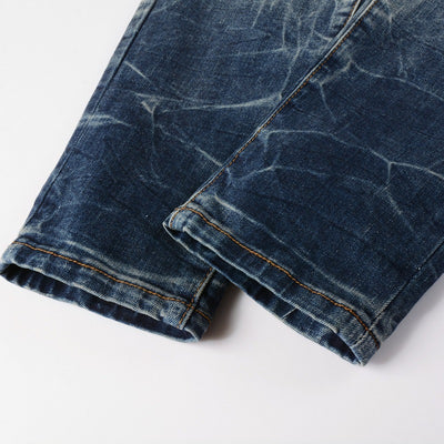 Jeans Rotos Estilo Americano para Hombre con Parches - Image 15