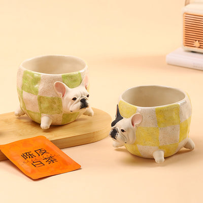 Taza de Café Bulldog Artesanal - Diseño Adorable y Creativo - Image 14