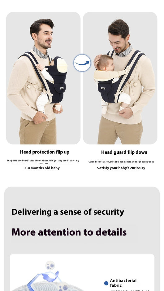 Taburete de Cadera para Bebé Respirable Multifuncional Cuatro Estaciones - Image 19
