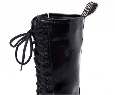 Botas Martin de Cuero Charol Altas para Hombre - Estilo Premium - Image 6
