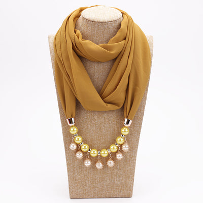 Pañuelo Collar Chal Perla con Protección Solar para Mujer - Image 17