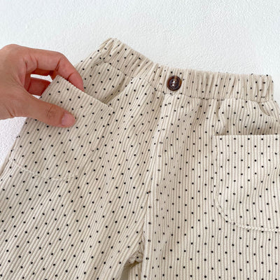 Pantalones de Pana Estampados Sueltos y Cómodos - Image 21