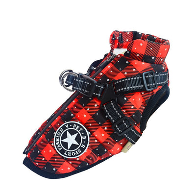 Chaleco Reflectante Navideño para Perros - Abrigo Impermeable Invierno - Image 3