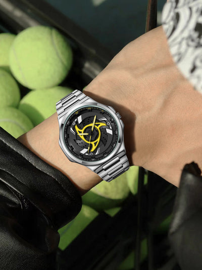 Reloj Deportivo de Acero Inoxidable con Bisel Giratorio y Esfera de Cuarzo - Image 7