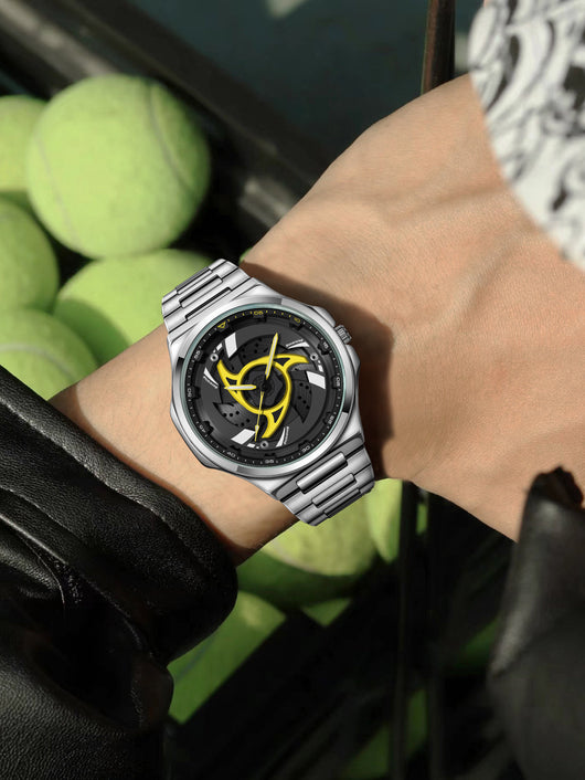 Reloj Deportivo de Acero Inoxidable con Bisel Giratorio y Esfera de Cuarzo - Image 7