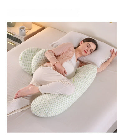Almohada de Embarazo Multifuncional en Forma de U - Soporte para Vientre y Lactancia - Image 27