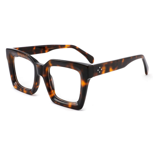 Gafas de Sol Cuadradas Fashion Rice Nail - Protección UV Elegante - Image 3
