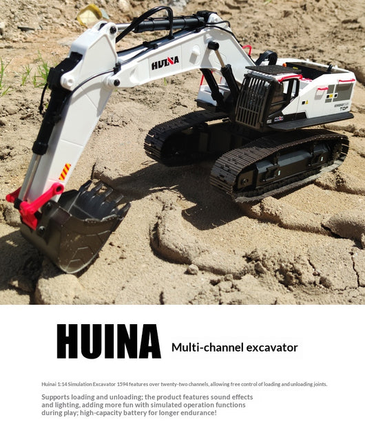 Excavadora Eléctrica de Aleación Blanca Grande - Image 10