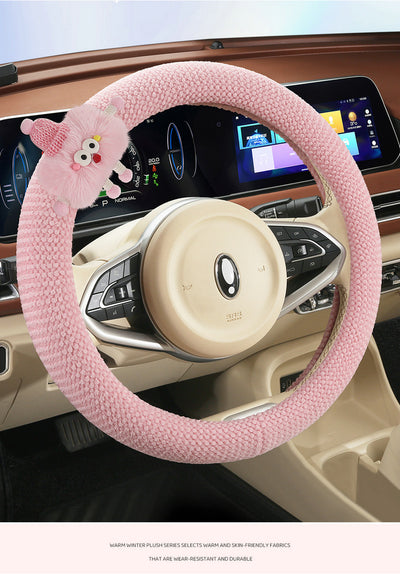Funda Térmica de Peluche para Volante - Diseño Infantil Cartoon - Image 24