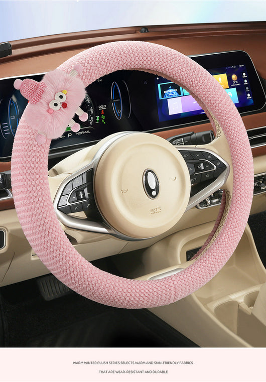 Funda Térmica de Peluche para Volante - Diseño Infantil Cartoon - Image 24