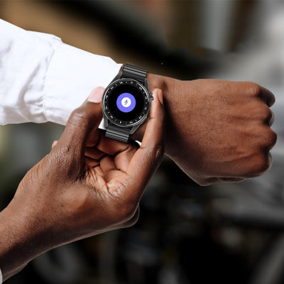 Reloj Inteligente GT3pro con Llamadas Bluetooth, NFC y Monitor de Frecuencia Cardíaca